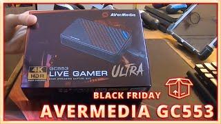 PLACA DE CAPTURA AVERMEDIA (GC553) 4K - BLACK FRIDAY - UNBOXING