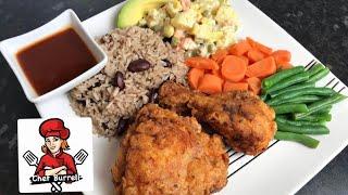 Sunday Vibez in the #kitchen with Chef Burrell - How to make Jamaican Fried #chicken