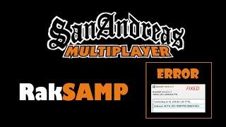 RakSAMP 'Unknown AUTH_IN' Error in English