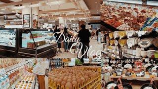 Daily Vlog Grocery Shopping.Belanja Hemat Sambil Cuci Mata Printilan Dapur.Kegiatan IRT Malam Hari