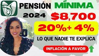 9. Ley 73 Pensión Mínima  2024  lo que nadie te explica pensión imss