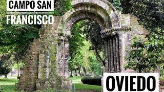 # 203 Овьедо. Oviedo. Campo De San Francisco. Парк. Съемка На Новую Камеру. Север Испании. Астурия