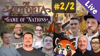 Game of Nations Victoria 3  #2: Ist der Ruf erst ruiniert... (Livestream-Aufzeichnung)