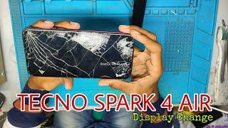 Tecno Spark 4 Air Display Change in 5 minute