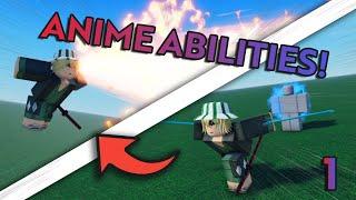 Making ANIME ABILITIES in Roblox! | Devlog 1