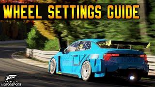 Advanced Wheel Settings Guide | Forza Motorsport