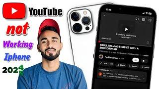 something went wrong tap to retry youtube iphone 2025 | YouTube not working in iPhone 2025