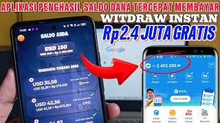 BARU NEMU! APK PENGHASIL SALDO DANA TERCEPAT 2024 - APLIKASI PENGHASIL DANA TERCEPAT 2024