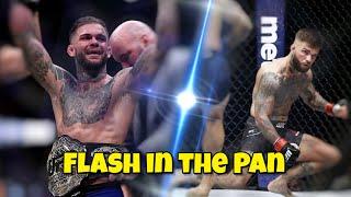 Cody Garbrandt's Flash in the Pan Career