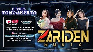 LIVE ZARIDEN MUSIC - PEMUDA TONDOKERTO - JAKENAN PATI