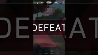 I got kill with defeat  #valorant #subscribe #shorts #like #share #comment