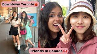 First International Friends In Canada | Downtown Toronto | Vlog#2 | Vibs World