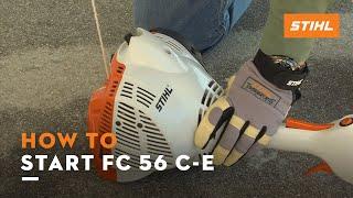 How to Start: FC 56 C-E | STIHL Tutorial