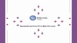 [Tutorial] Bandwidth test from PC to MikroTik router by winbox