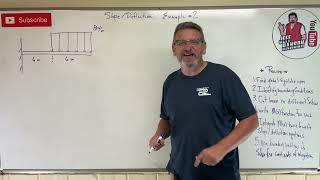 Mechanics of Materials: Lesson 64 - Slope and Deflection Equation Example Problem