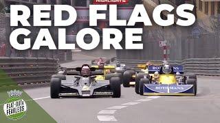 Very stop start | '77-'80 F1 race highlights | Monaco Historic 2024