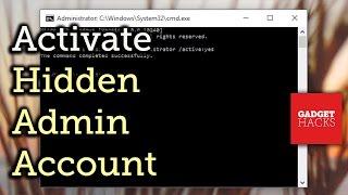 Activate the Hidden Administrator Account in Windows 10 [How-To]