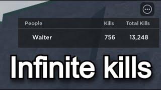 This glitch allows you to get infinite kills in the strongest battlegrounds