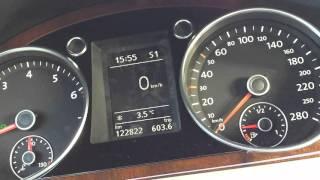 Passat CC 2.0TSI Acceleration 0-200km/h