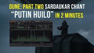 Dune: Part Two Sardaukar Chant “PUTIN HUILO”  |  Cableguys Shaperbox