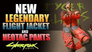 Cyberpunk 2077 Legendary Clothes Neotac Pants And Second Conflict Flight Jacket (Clothing Location)