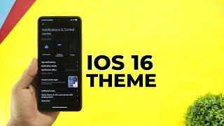 Complete iOS 16 Theme For Redmi,Poco & Xiaomi Device | Convert Miui To iOS 16