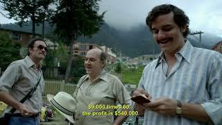 cocain processing scene from narcos...pablo escobar