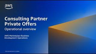 Consulting Partners Private Offers Overview