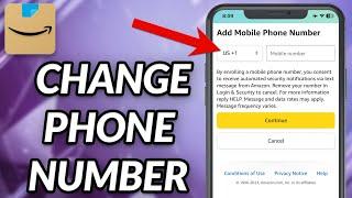 How To Change Phone Number On Amazon Account