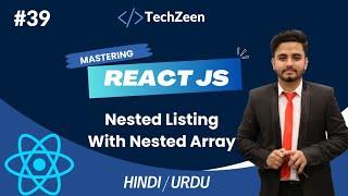 React JS Tutorial #39: Nested List With Nested Array in React | Bootstrap in React #2024 #reactjs