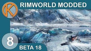 RimWorld Beta 18 Modded | THE MOAT - Ep. 8 | Let's Play RimWorld Beta 18 Gameplay