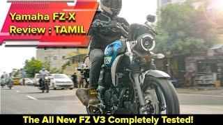 Yamaha FZ-X Review in Tamil | RevNitro