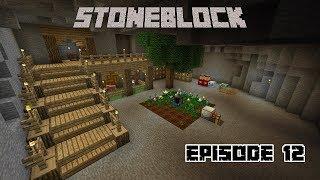 Minecraft: StoneBlock | Water Mills and More Lava Power!