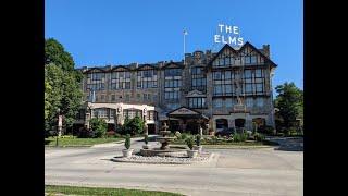 The Elms Hotel & Spa - Guest room 432 (corner room, King bed) in Excelsior Springs, Missouri