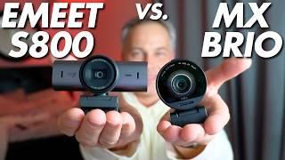 4K webcam under $120? - EMEET S800 demo test and hands-on