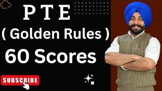 PTE 60 scores in 15 days, golden rules in 2024 ( Gurwinder sir )