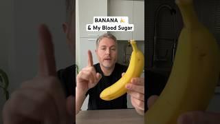 Banana and my blood sugar. #Glucose #BloodSugar #InsulinResistant1 ￼#Banana