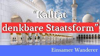 "Kalifat denkbare Staatsform" Haldenwang schwurbelt