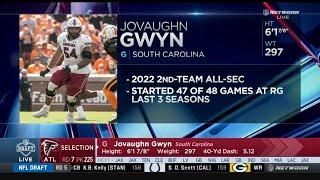 Atlanta Falcon select Jovaughn Gwyn #225 overall in the 2023 NFL Draft Full Version