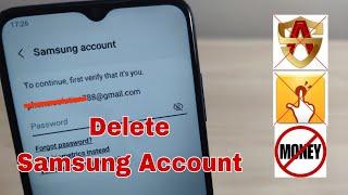 Remove Samsung Account without Password. All Samsung Android 12.