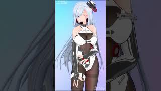 Race Queen Shenhe - Teen Titan Remix【Genshin/MMD】#genshinimpact #shorts