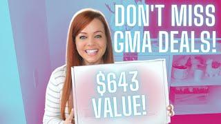 GMA DEALS DISCOVER THE DEALS BOX UNBOXING | BEST STEALS & DEALS WEBSITE