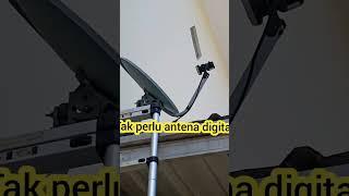 ada yang belum tau | tak perlu ganti antena digital | parabola mini | @cctvtutorial #shorts