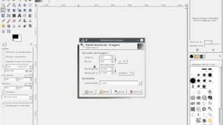GIMP - como cortar e redimensionar uma imagem para tamanho predeterminado (mudo)