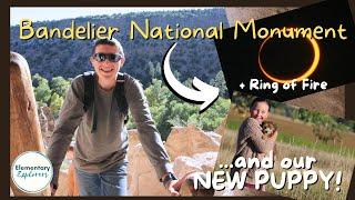 Exploring the Ruins - Annular Eclipse Viewing - Bandelier National Monument - New Mexico