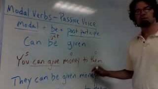 Modal Verbs in the Passive Voice