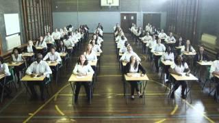 Mexican Wave in Exam Hall | Childline
