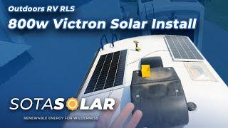 Outdoors RV 2024 RLS 800w Victron Solar Upgrade