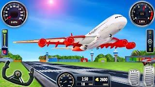 Flight Airplane City Pilot Simulator - Plane Crash Emergency Landing - Android Gameplay