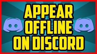 How To Appear Offline On Discord 2017 (QUICK & EASY) - How to Enable Offline Mode On Discord